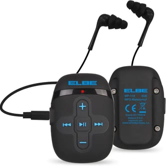 Elbe Reproductor MP3 de 4GB Resistente al Agua