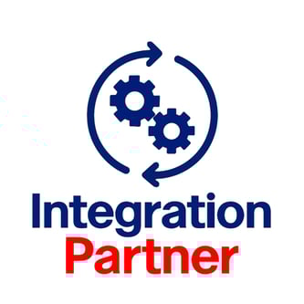 a logo for the integration partner of the integration partner