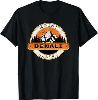 Mount Denali Souvenir/Mt. denali T-Shirt 