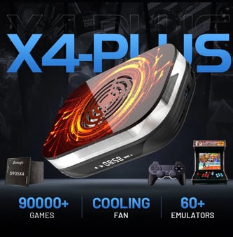 KINHANK-Amlogic-S905X4-Console-Retro-video-game-console-X4-Plus-9000