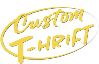 Custom T-hrift logo