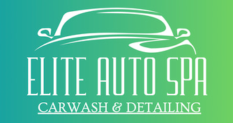 Elite auto car wash logo