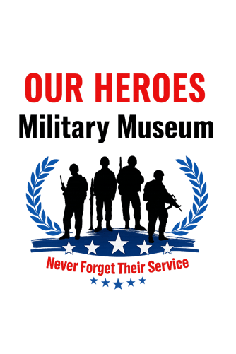 Our Heroes Military Museum logo