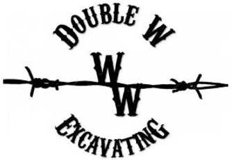 Double W Excavating and Construction logo