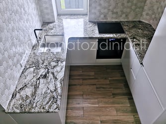 Virtuvės stalviršis iš granito