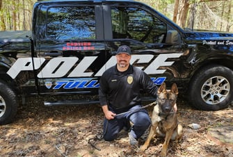 Officer Derek Bowles and OPK9 Nike Tullahoma PD TN