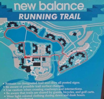 Disney's Saratoga Springs Running Trail