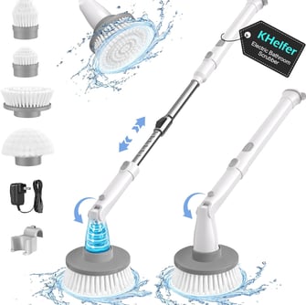 cleaning spin brush