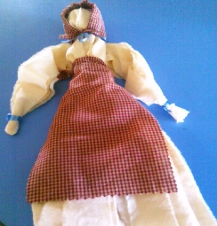 Colonial store rag dolls