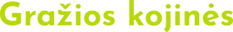 Gražios kojinės logo