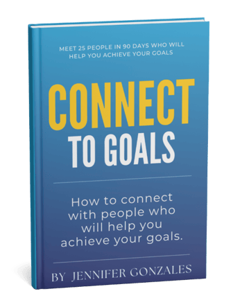 a book cover of connect to goals
