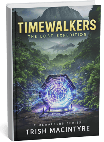 front cover of a book called Timewalkers