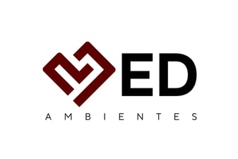 Logo da ED Ambientes, empresa de móveis planejados e ambientes sob medida de Brasília bem avaliada 