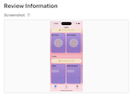 Ejemplo captura de imagen obligatoria a adjuntar en in-app purchase App Store Connect