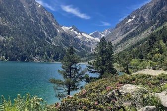  le lac de gaube hors saison à Cauterets accessible depuis la Grange russell