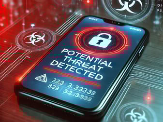 a smartphone phone with a lock on it and a lock on the screen