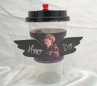 Custom. Cupsleeve Printing