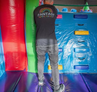 Fantasy Bouncy Castles Bay of Islands Hire Process 4