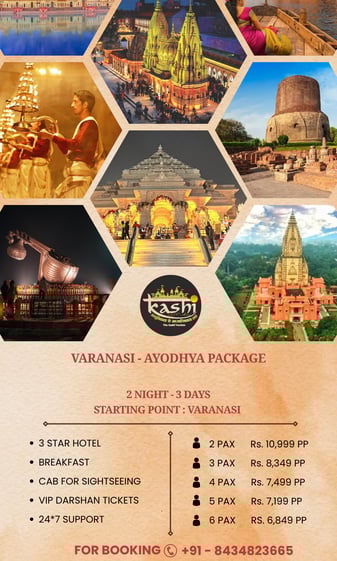 Varanasi  - Ayodhya (2 night-3 Days) Tour Package