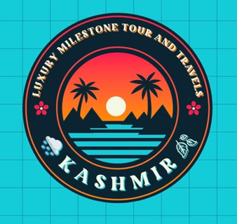 luxury mile stone tour and travel logo