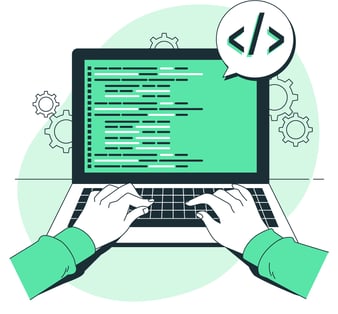 <a href="https://www.freepik.com/free-vector/hand-coding-concept-illustration_21864184.htm#page=2&po