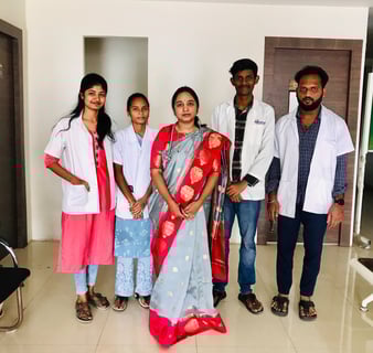 doctor with their staff