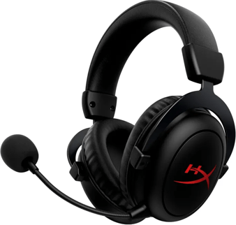 HyperX Cloud II Core Wireless, audio espacial, almohadillas viscoelásticas, Negro