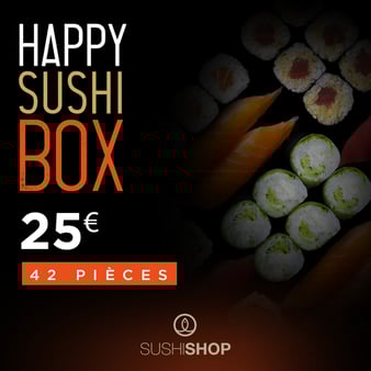 a sushi box with sushi sushi box , sushishop code promo offre mercredi , reduction codepromosanspubs