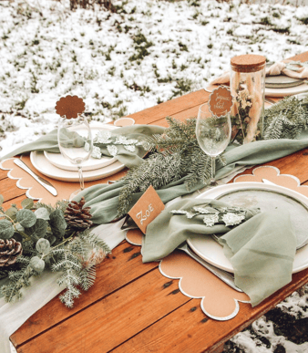 L'agence Décorations de Mariage, à crées cette décorations pour un mariage.