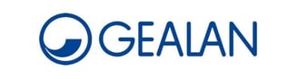 a logo for the company gealan