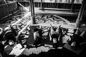 Savasana helps shift our nervous system from a state of activity to a state of rest