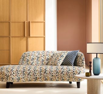 Tissu Camengo Terrazzo multicolore