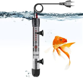 DoRight Calentador de Acuario de Temperatura Ajustable, con Ventosa