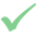 Logo de validation, symbolisant la confirmation ou l'approbation.