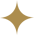 Gold four-point star