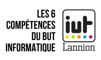 Les Différentes compétences en IUT Informatique à Lannion logo