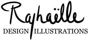 Raphaelle.illustrations logo