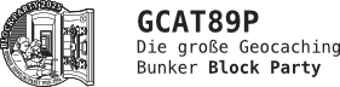 Geocaching Bunkerparty - Ticketshop logo