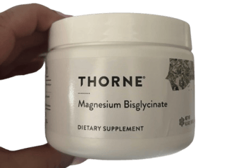 Thorne Magnesium Bisglycinate - Powdered Magnesium Formula - Support Restful Sleep, Muscle Relaxatio