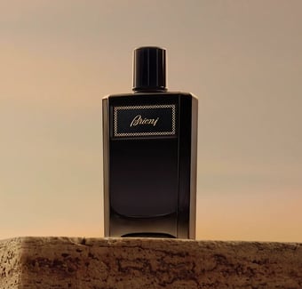 brioni fragrance bottle graphic