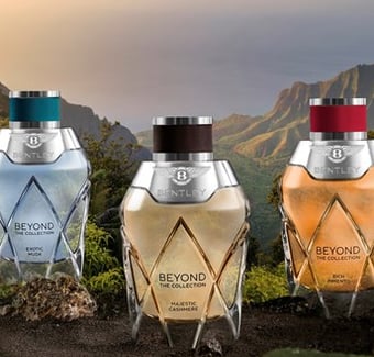 bentley fragrance bottles collection