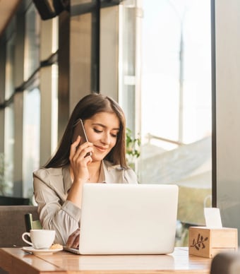 women on the phone success