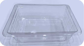 Transparent Rectangle Container with Lid