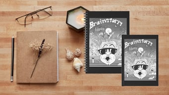BRAINSTORM Journal - Write and Draw Your ideas Design by  KarenBarron