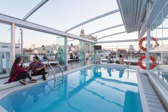 room mate oscar hotel madrid blue pool location hotel place to stay in madrid tips for summer