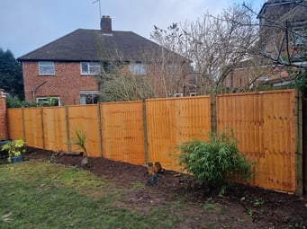 closeboard garden fence