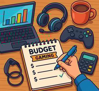 Budget gaming setup