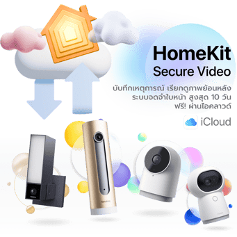 HomeKit secure video compatible camera, include Netatmo Indoor and Outdoor camera, and Aqara G2H Pro