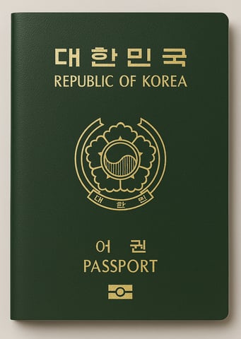 Korea passport