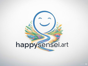 Happy Sensei - L'art d'être heureux logo